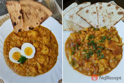 Kari z fazolí a květáku